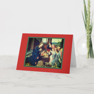 BRUYN NATIVIT "FROHE WEIHNACHTEN!" CHRISTMAS CARD