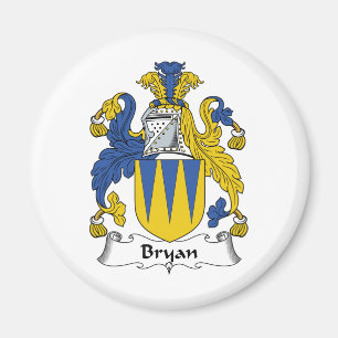 Bryan Family Crest Magnet