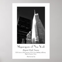 'Bryant Park Towers' Poster