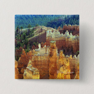 Bryce Canyon 15 Cm Square Badge