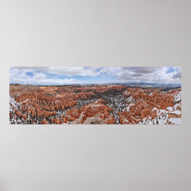 Bryce Canyon: Bryce Point Panoramic Print (Front)