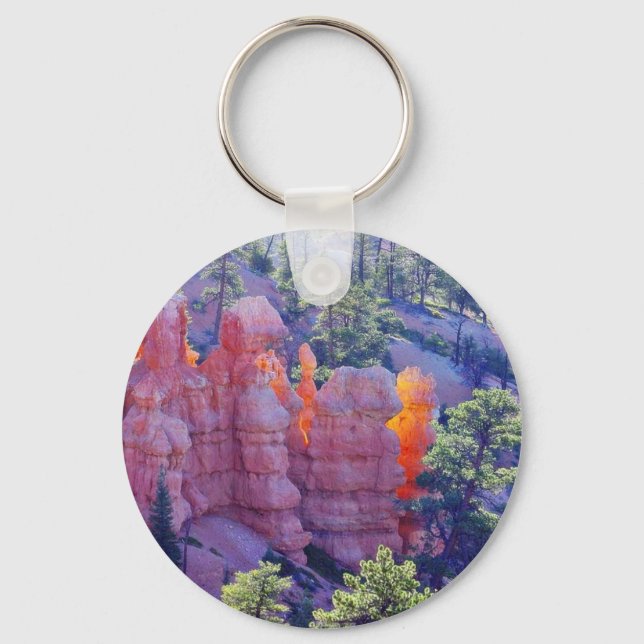 Bryce Canyon Glowing Key Ring (Front)