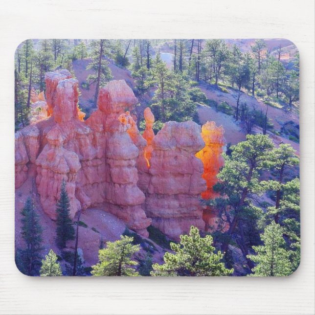 Bryce Canyon Glowing Mouse Pad (Front)