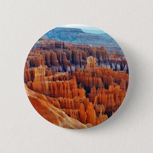 Bryce Canyon Hoodoos 6 Cm Round Badge (Front)