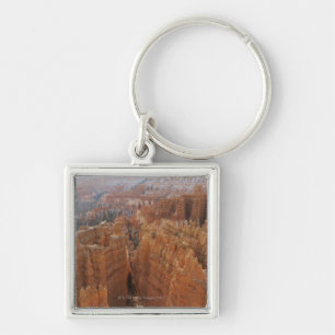 Bryce Canyon hoodoos and Thor's hammer Key Ring
