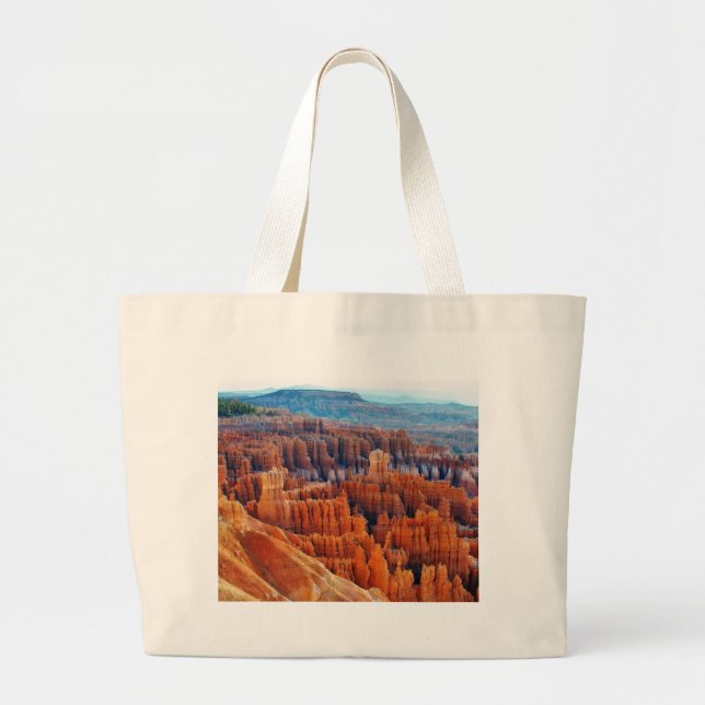 Bryce Canyon Hoodoos Large Tote Bag (Front)