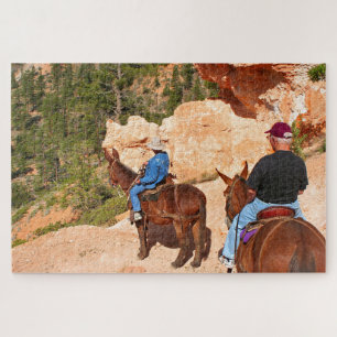 Bryce Canyon Mule Ride, Utah, USA 3 Jigsaw Puzzle