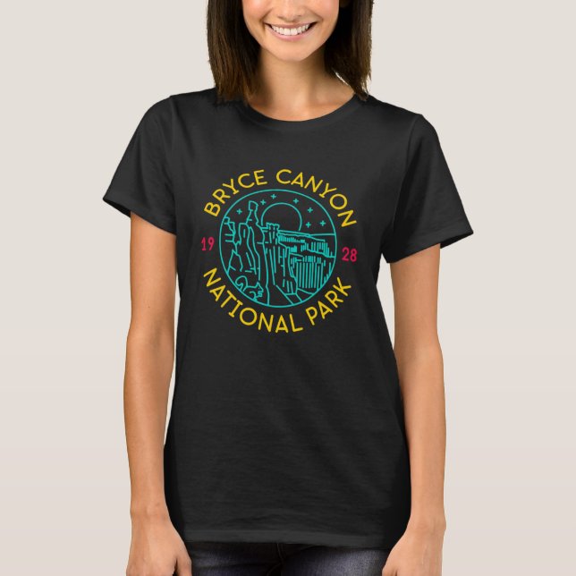 Bryce Canyon National Park 1928 Utah T-Shirt (Front)