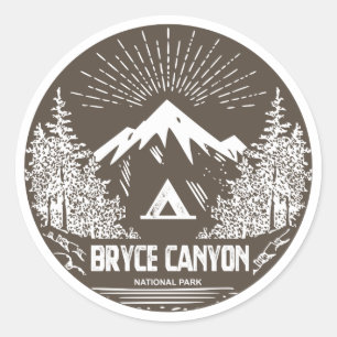 Bryce Canyon National Park Classic Round Sticker