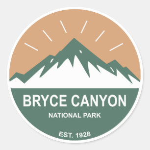 Bryce Canyon National Park Classic Round Sticker