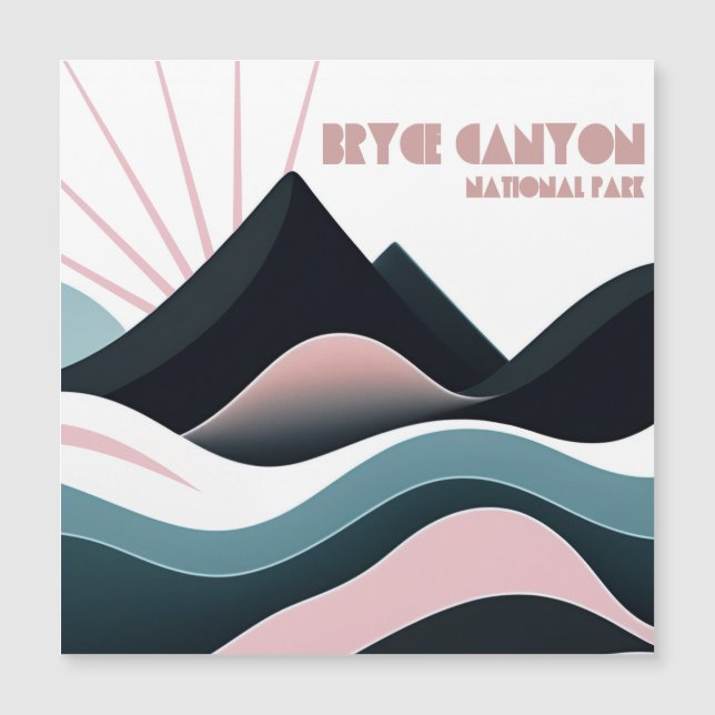 Bryce Canyon National Park Coloured Hills (Front)