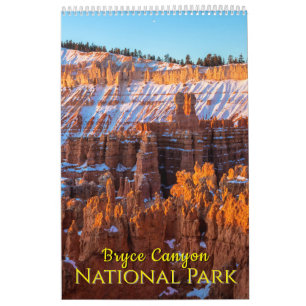 Bryce Canyon National Park Landscapes Calendar