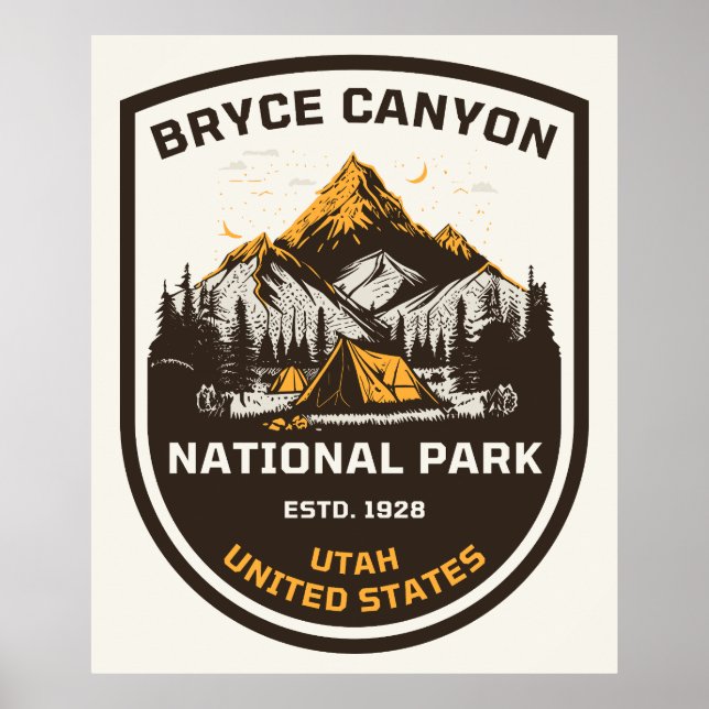 Bryce Canyon National Park Outdoors and Nature Poster (Front)