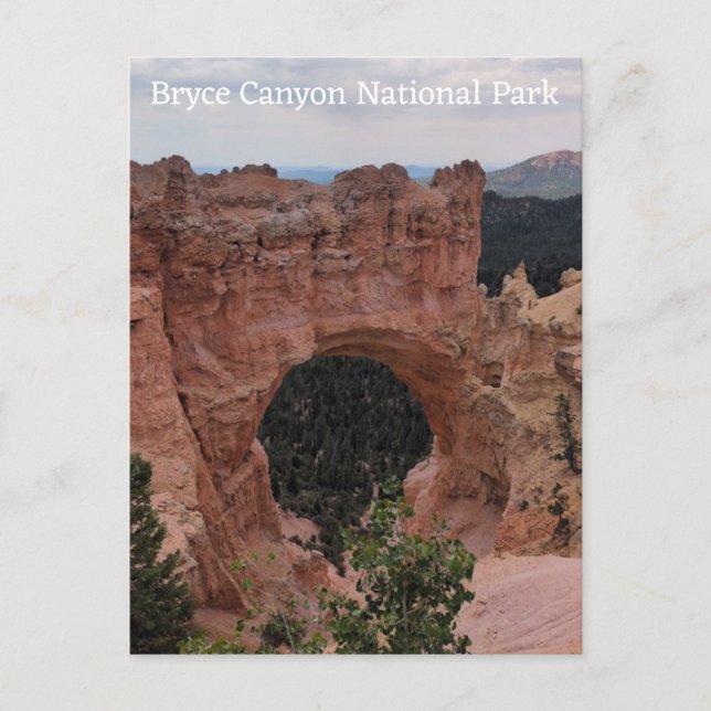 Bryce Canyon National Park postcard (Front)