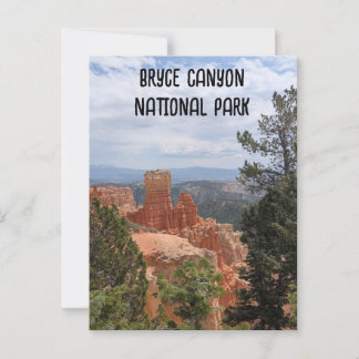 Bryce Canyon National Park postcard