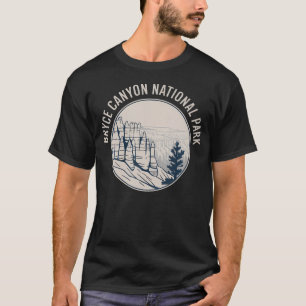 Bryce Canyon National Park Retro Hiking Us T-Shirt
