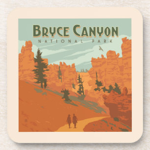 Bryce Canyon National Park Rock Formations Coaster