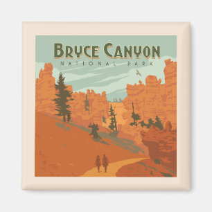 Bryce Canyon National Park Rock Formations Magnet