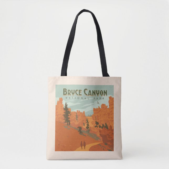 Bryce Canyon National Park Rock Formations Tote Bag (Front)