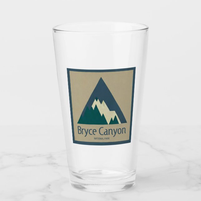 Bryce Canyon National Park Rustic Glass (Front)