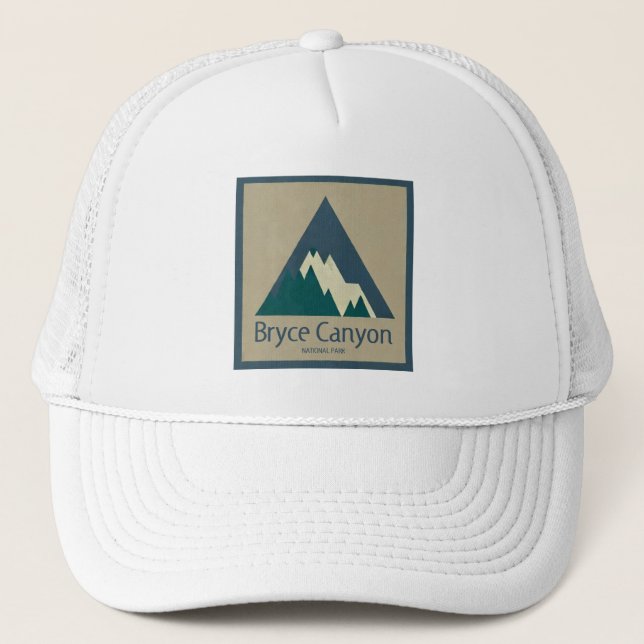 Bryce Canyon National Park Rustic Trucker Hat (Front)