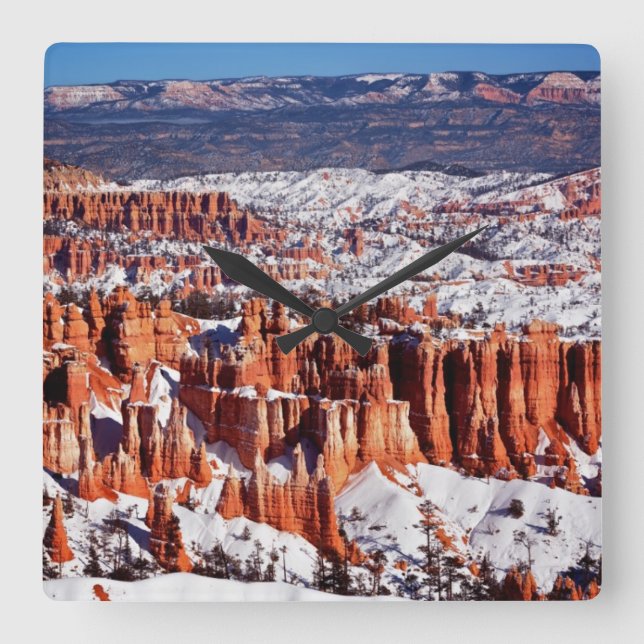 Bryce Canyon National Park Square Wall Clock (Front)