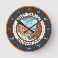Bryce Canyon National Park Trail Illustration Art