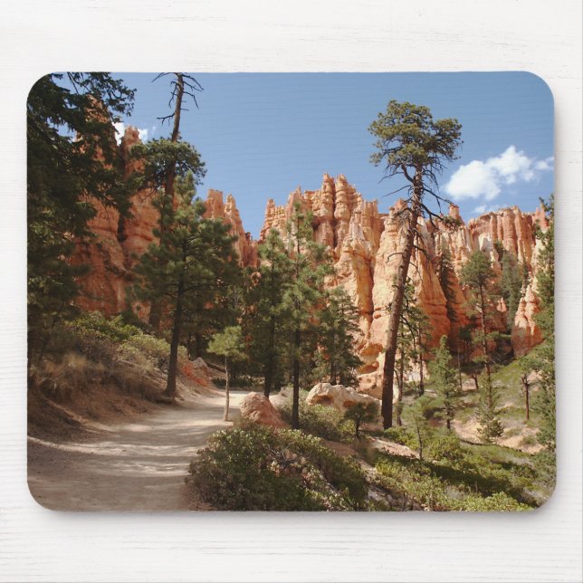 Bryce Canyon National Park Trail Mouse Pad (Front)