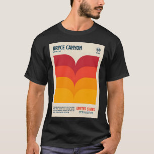 Bryce Canyon National Park Travel Art T-Shirt