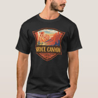 Bryce Canyon National Park Travel Art Vintage