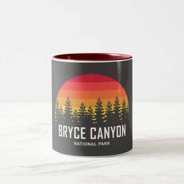 Bryce Canyon National Park Two-Tone Coffee Mug (Center)