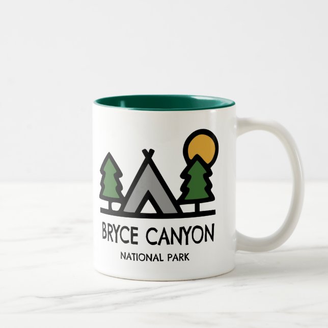 Bryce Canyon National Park Two-Tone Coffee Mug (Right)