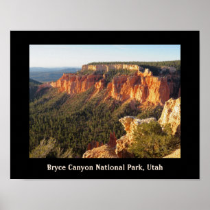 Bryce Canyon National Park, Utah Design Poster