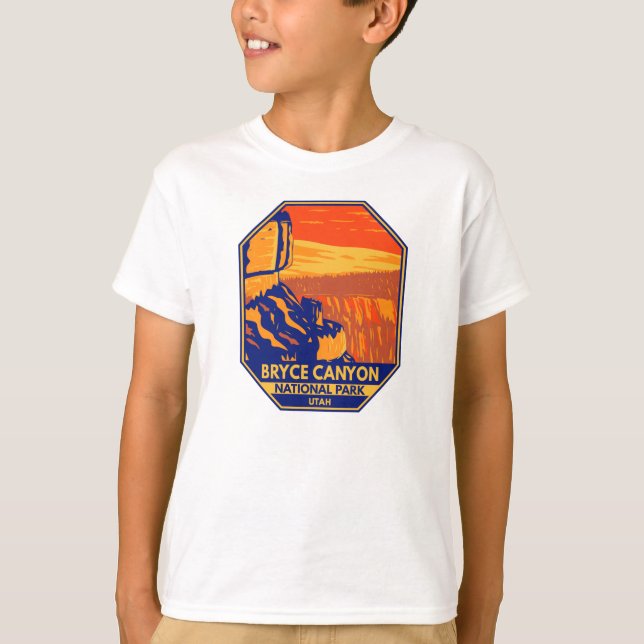 Bryce Canyon National Park Utah Inspiration Point  T-Shirt (Front)