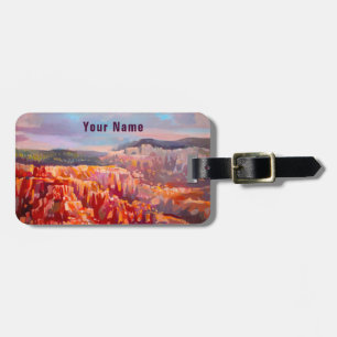 Bryce Canyon National Park Utah Luggage Tag