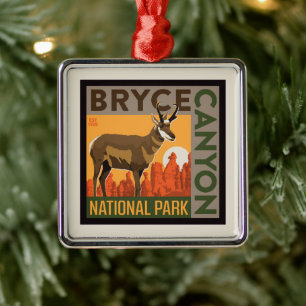 Bryce Canyon National Park   Utah Metal Ornament