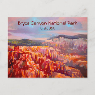 Bryce Canyon National Park, Utah Postcard