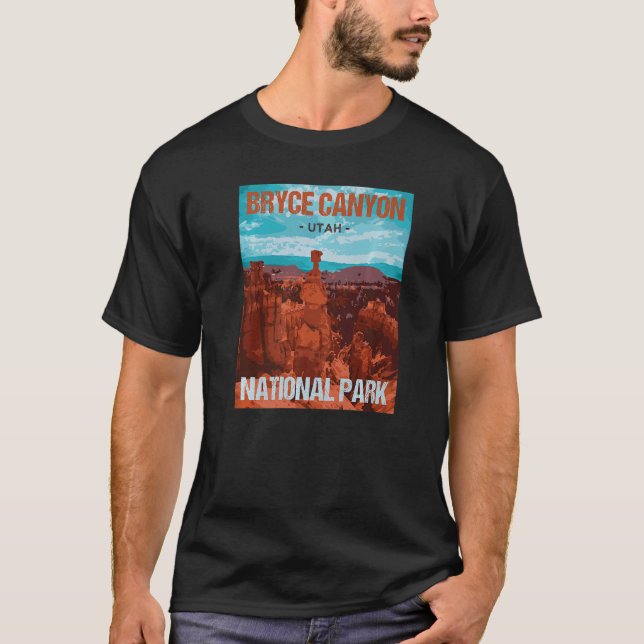 Bryce Canyon National Park Utah Poster T-Shirt (Front)