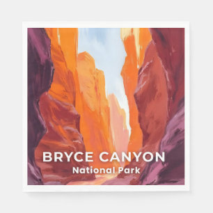 Bryce Canyon National Park Utah Travel Napkin