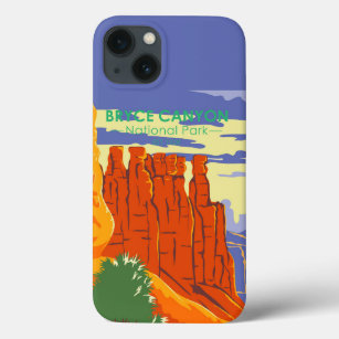  Bryce Canyon National Park Utah Vintage iPhone 13 Case
