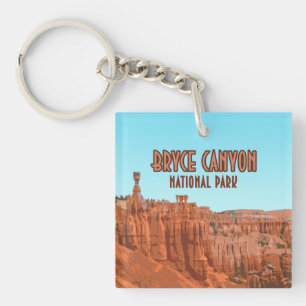 Bryce Canyon National Park Utah Vintage Key Ring