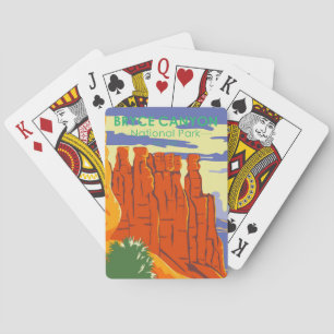 Bryce Canyon National Park Utah Vintage Playing Cards
