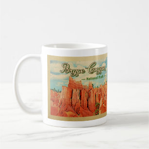 Bryce Canyon National Park Vintage Travel Coffee Mug