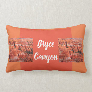 Bryce Canyon Orange Lumbar Cushion