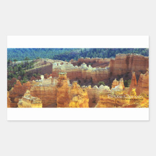 Bryce Canyon Rectangular Sticker