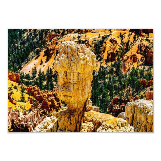 Bryce Canyon Robot Man Photo Print (Front)