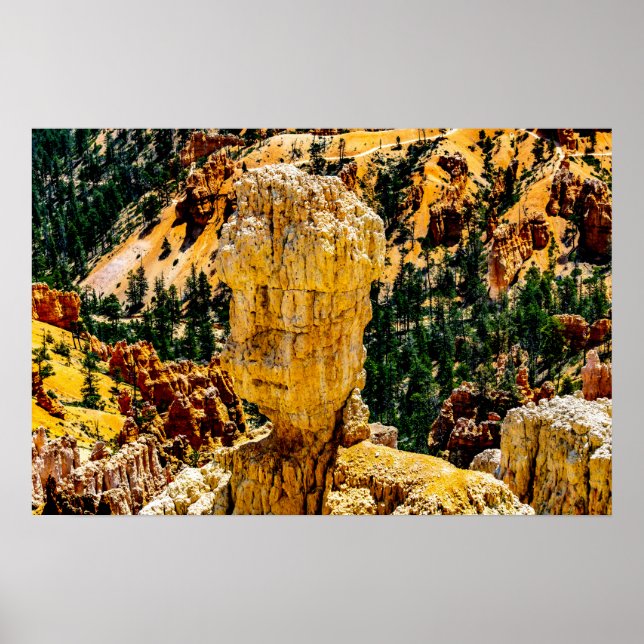 Bryce Canyon Robot Man Poster (Front)