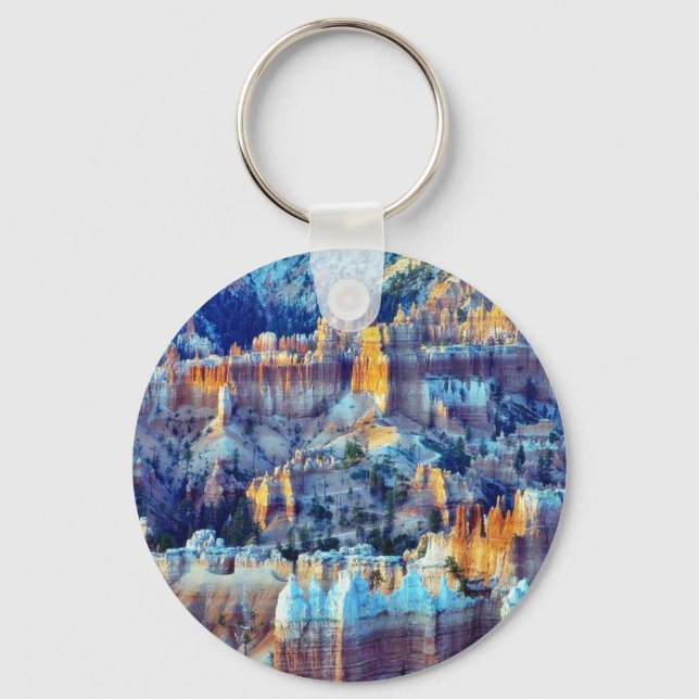 Bryce Canyon Sunrises Key Ring (Front)