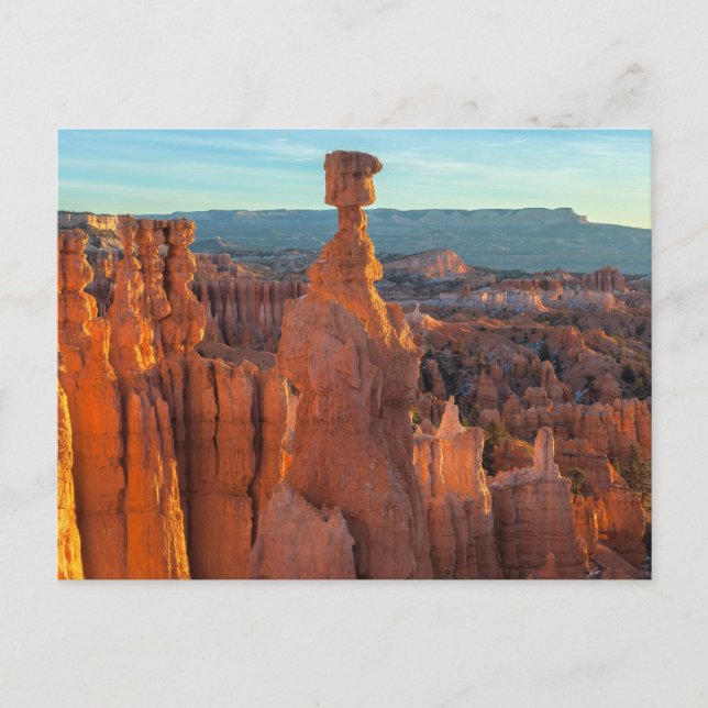 Bryce Canyon Thor Hammer Hoodoo Postcard (Front)