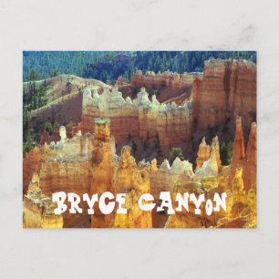 Bryce Canyon Travel Postcard